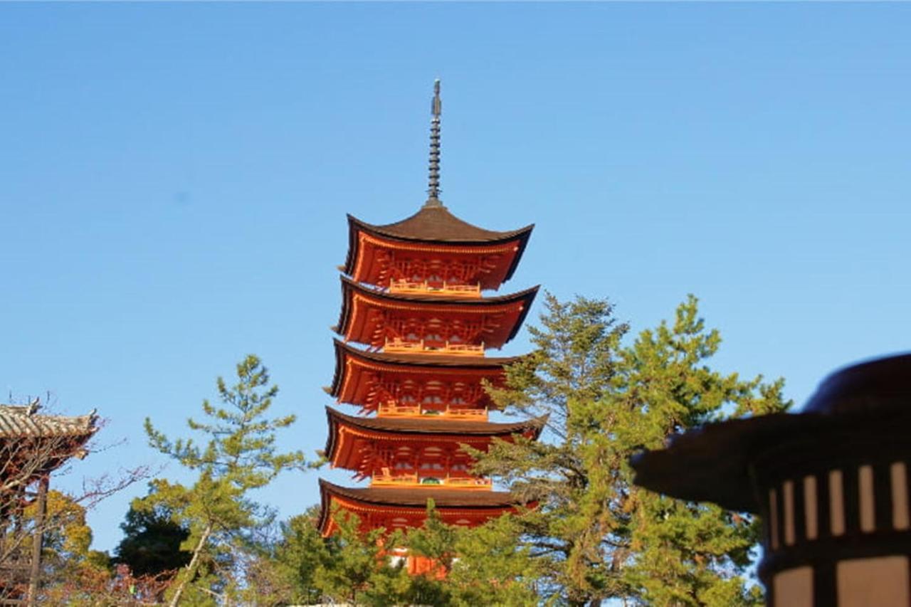 Hotel Miyajima Shiro Hatsukaichi Exterior foto